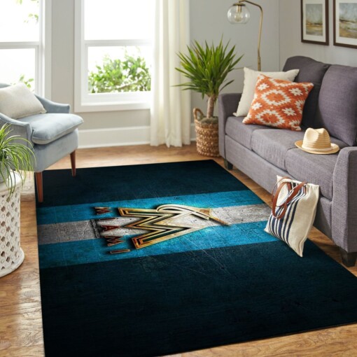 Miami Marlins Living Room Area Rug