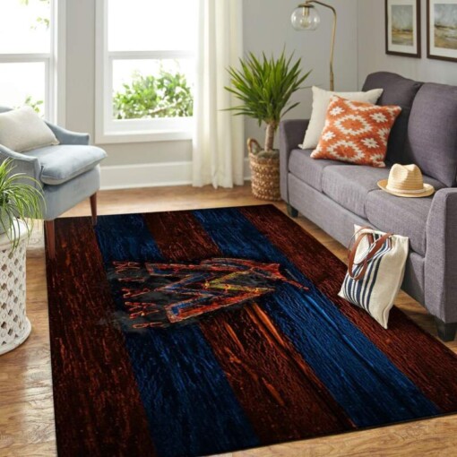 Miami Marlins Living Room Area Rug