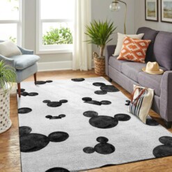 Mickey Mouse Living Room Area Rug