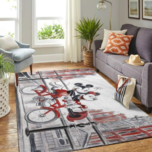 Mickey Mouse Living Room Area Rug