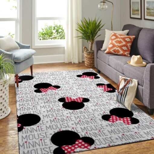 Mickey Mouse Living Room Area Rug