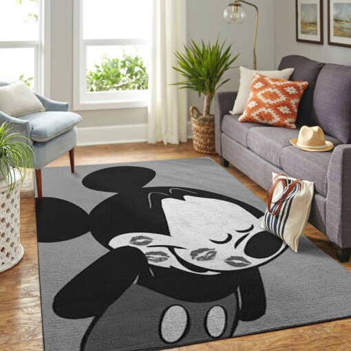 Mickey Mouse Living Room Area Rug