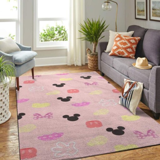 Mickey Mouse Living Room Area Rug