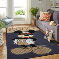 Mickey Mouse Living Room Area Rug