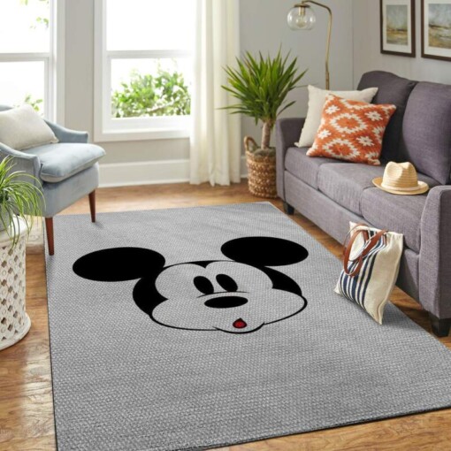 Mickey Mouse Living Room Area Rug