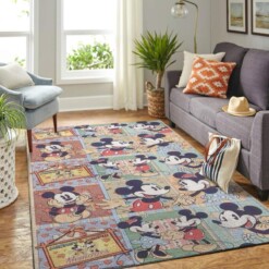 Mickey Mouse Living Room Area Rug