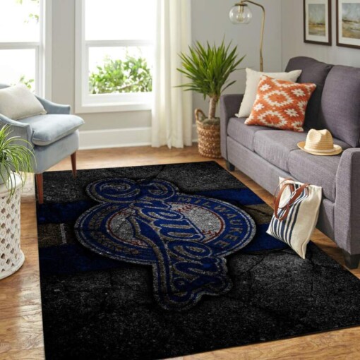 Milwaukee Brewers Living Room Area Rug