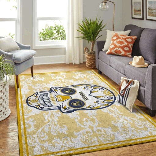 Milwaukee Brewers Living Room Area Rug