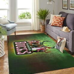 Milwaukee Bucks Living Room Area Rug