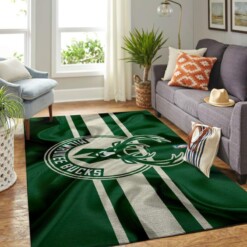 Milwaukee Bucks Living Room Area Rug