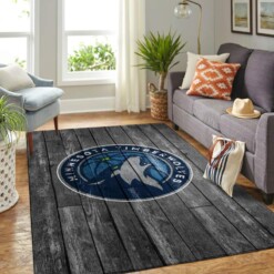 Minnesota Timberwolves Living Room Area Rug