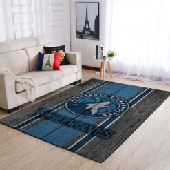 Minnesota Timberwolves Living Room Area Rug