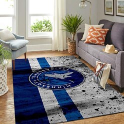 Minnesota Timberwolves Living Room Area Rug