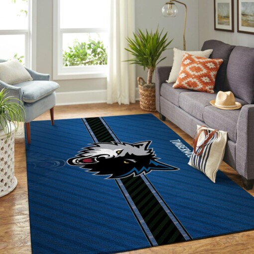 Minnesota Timberwolves Living Room Area Rug