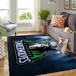 Minnesota Timberwolves Living Room Area Rug