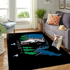 Minnesota Timberwolves Living Room Area Rug