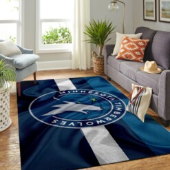 Minnesota Timberwolves Living Room Area Rug