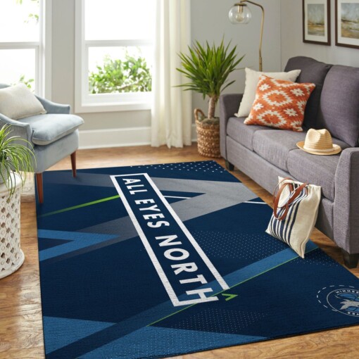 Minnesota Timberwolves Living Room Area Rug