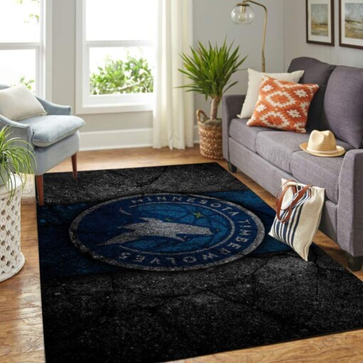 Minnesota Timberwolves Living Room Area Rug