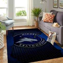 Minnesota Timberwolves Living Room Area Rug