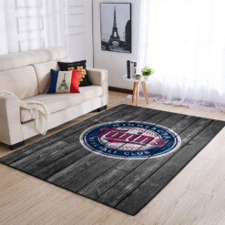 Minnesota Twins Living Room Area Rug