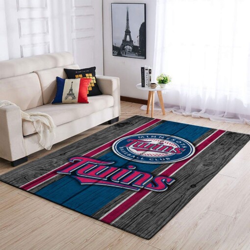 Minnesota Twins Living Room Area Rug