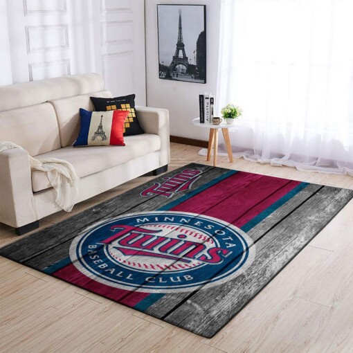 Minnesota Twins Living Room Area Rug