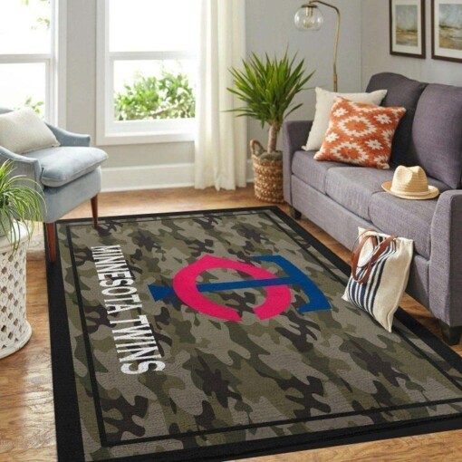 Minnesota Twins Living Room Area Rug