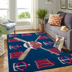 Minnesota Twins Living Room Area Rug