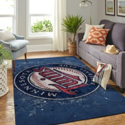 Minnesota Twins Living Room Area Rug