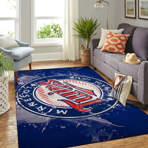 Minnesota Twins Living Room Area Rug