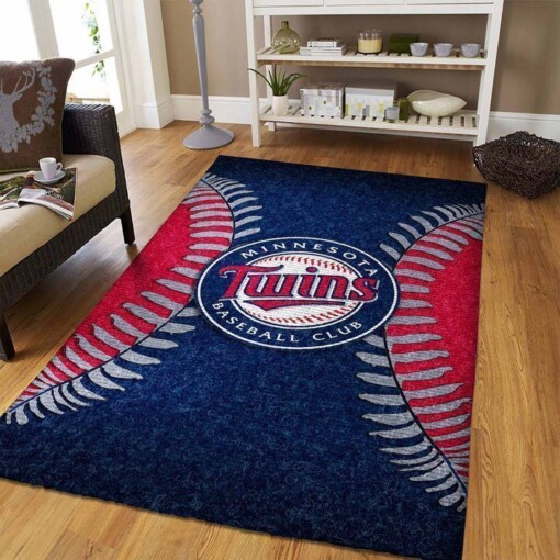 Minnesota Twins Living Room Area Rug