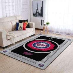 Minnesota Twins Living Room Area Rug