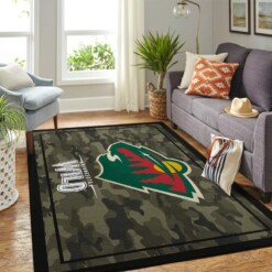 Minnesota Wild Living Room Area Rug