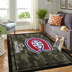 Montral Canadiens Living Room Area Rug