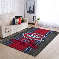 Montral Canadiens Living Room Area Rug