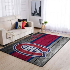 Montral Canadiens Living Room Area Rug