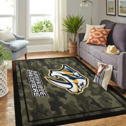 Nashville Predators Living Room Area Rug