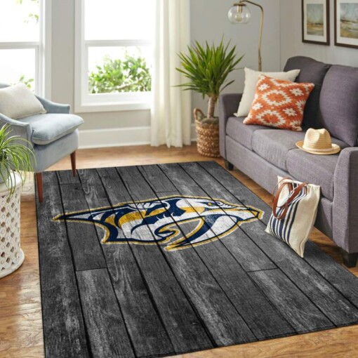 Nashville Predators Living Room Area Rug