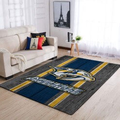 Nashville Predators Living Room Area Rug