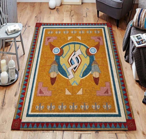 Native American Lm0014r Living Room Area Rug