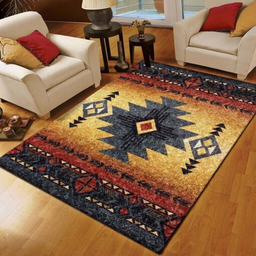 Native American Lm0015r Living Room Area Rug