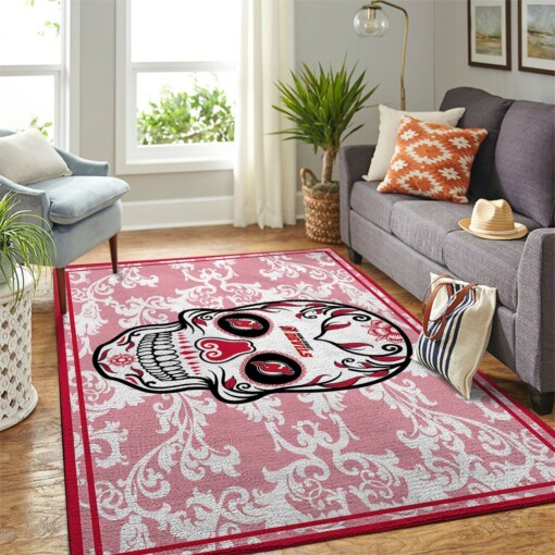 New Jersey Devils Living Room Area Rug