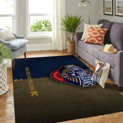 New Orleans Pelicans Living Room Area Rug