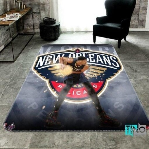 New Orleans Pelicans Living Room Area Rug