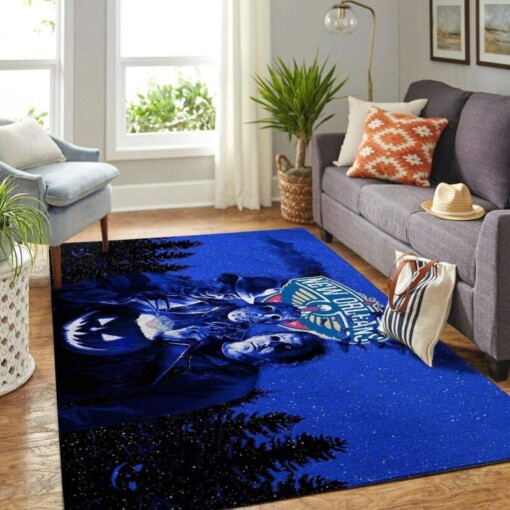 New Orleans Pelicans Living Room Area Rug