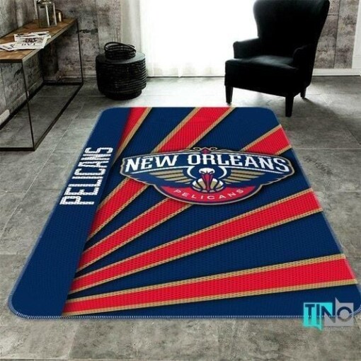 New Orleans Pelicans Living Room Area Rug