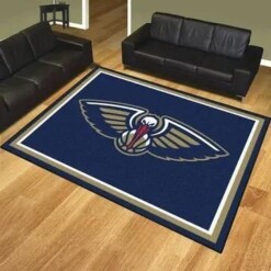 New Orleans Pelicans Living Room Area Rug