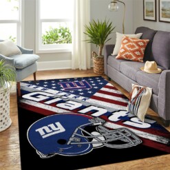 New York Giants Living Room Area Rug