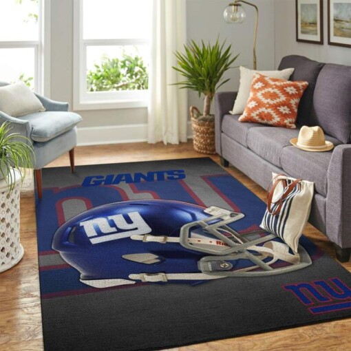 New York Giants Living Room Area Rug